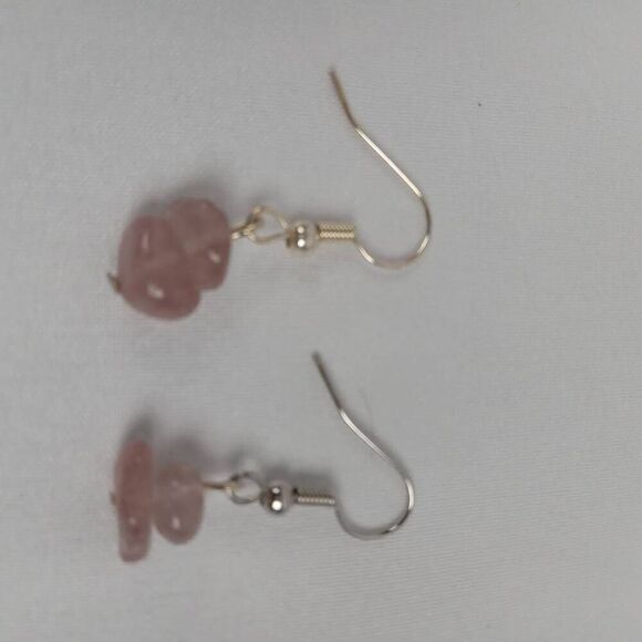 💕5/25 Purple stone chip earrings casual boho bohemian western hippie lagenlook - Picture 2 of 8